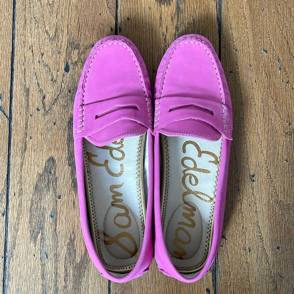 Sam Edelman Pink Loafers - Size 10!
